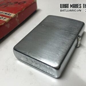 Zippo 1949 - 1950 chấu - Vỏ đồng ruột Nikel - New no Box 9 Zippo 1949 – 1950 chấu – Vỏ đồng ruột Nikel – New no Box 1