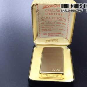 ZIPPO 1970S 10k Gold Filled – Slim – New Full 3