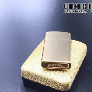 ZIPPO 1970S 10k Gold Filled – Slim – New Full