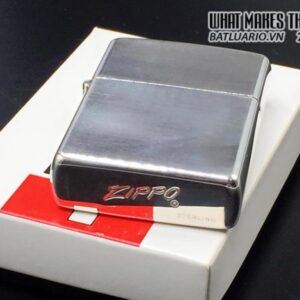 ZIPPO STERLING SILVER – BẠC KHỐI 79-81 Chữ Xéo 3