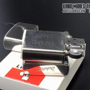 ZIPPO STERLING SILVER – BẠC KHỐI 79-81 Chữ Xéo 4
