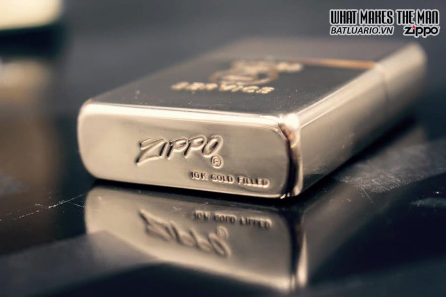 ZIPPO 10k GOLD FILLED 1950S