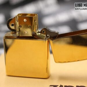 ZIPPO 1996 – ĐỒNG NGUYÊN KHỐI MẠ VÀNG – CHỦ ĐỀ ALASKA 7