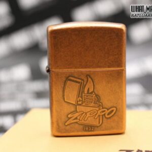 Zippo 1997 – Antique brass XIII 4