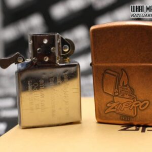 Zippo 1997 – Antique brass XIII 1