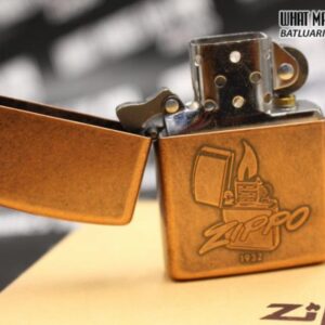 Zippo 1997 – Antique brass XIII 3