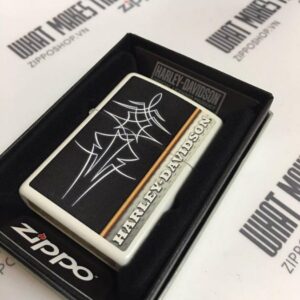 Zippo 28978 – Zippo Harley Davidson White Matte 3