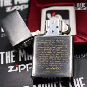 Zippo Tái bản replica 1932 - titanium coating năm 88-93 14 Zippo Tái bản replica 1932 – titanium coating năm 88-93 4