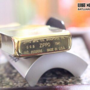 SIÊU PHẨM – ZIPPO GGB 1941 – SOLID GOLD 18K 2