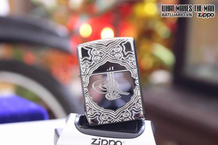 ZIPPO 167 TUGRA ARMOR HIGH POLISH CHROME 9