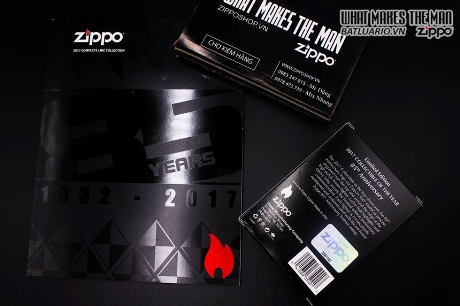 ZIPPO 29442 – ZIPPO 85TH ANNIVERSARY COLLECTIBLE OF THE YEAR 2017 – COTY 2017 14
