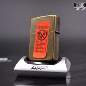 ZIPPO ANTIQUE BRASS 1994 5