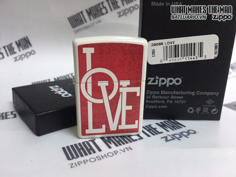Zippo 29085 - Zippo Love White Matte