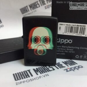 Zippo 29417 - Zippo Nuclear Mask 3D Black Matte