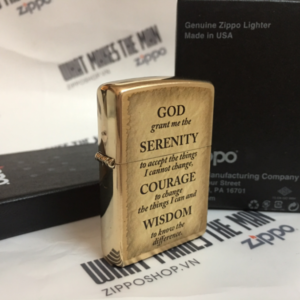 ZIPPO 204B SERENITY PRAYER 2