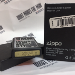 ZIPPO 218 9MM IS FASTER THAN 911 4