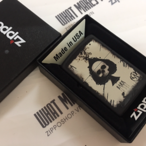 ZIPPO 218 SKULL ACE 1