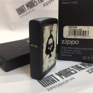 ZIPPO 218 SKULL ACE 2