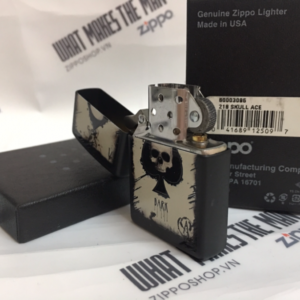 ZIPPO 218 SKULL ACE 4