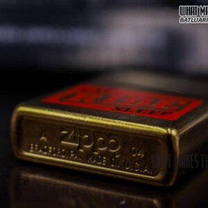 ZIPPO GOLD DUST 2004 – EAT RIDE SLEEP 2