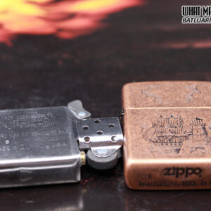 ZIPPO LA MÃ – ANTIQUE COPPER – 1996 1