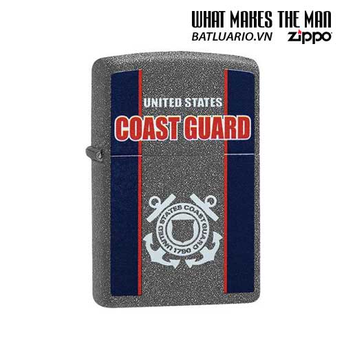 Zippo 29386 – Zippo US Coast Guard – Crest Iron Stone