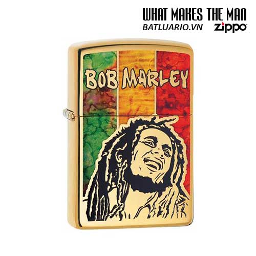 Zippo 29490 – Zippo Bob Marley Fusion High Polish Brass