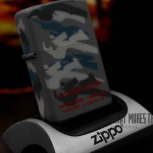 ZIPPO 2001 - CAMO - US ARMY EQUIP - XUẤT NHẬT 11