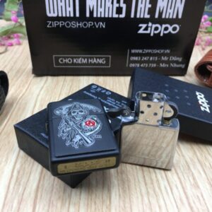 Zippo 29489 - Zippo Soa Emblem Black Matte 10