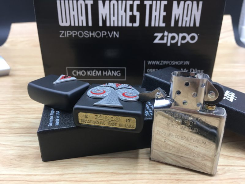 Zippo 29491 - Zippo Spade Emblem Black Matte 8
