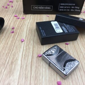 Zippo 29507 - Zippo Armor Deep Carved Design High Polish Chrome 9
