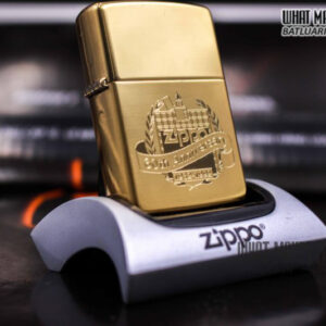 ZIPPO 60TH ANNIVERSARY – SOLID BRASS 1