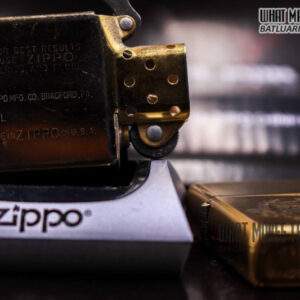 ZIPPO 60TH ANNIVERSARY – SOLID BRASS 2