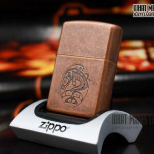ZIPPO LA MÃ 1995 – ANTIQUE COPPER 4