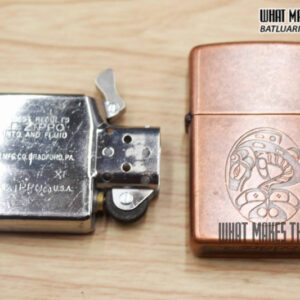 ZIPPO LA MÃ 1995 – ANTIQUE COPPER 3