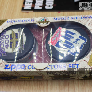 ZIPPO SET Indianapolis Motor Speedway Indy 500 & Brickyard 400 4