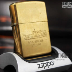 ZIPPO TÀU CHIẾN – CHU NIÊN 1932 – 1992 – USS BOULDER LST 1190 1