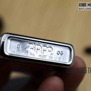 ZIPPO 2003 – KHẮC CNC KHẢM VÀNG 1