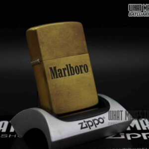 ZIPPO LA MÃ 1987 – ĐỒNG NGUYÊN KHỐI – MARLBORO 3