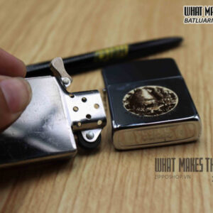 ZIPPO LA MÃ 1989 -THE POTTERRIES STOKE ON TRENT 2