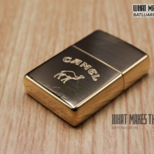 ZIPPO LA MÃ 1999 – SOLID BRASS – CAMEL 1