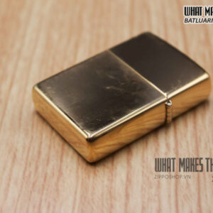 ZIPPO LA MÃ 1999 – SOLID BRASS – CAMEL 3