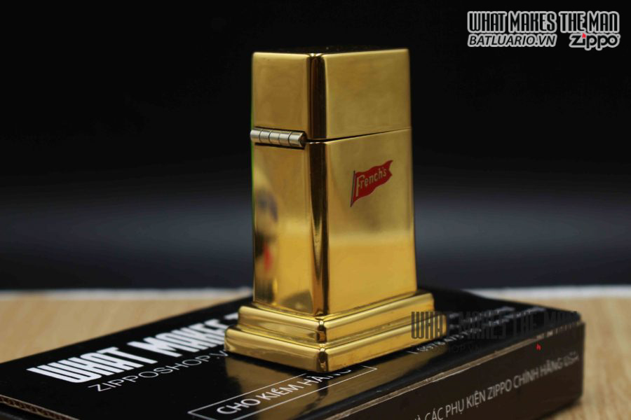 ZIPPO TABLE #4 – GOLD PLATE 1950S 1