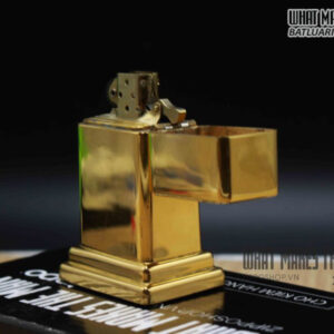 ZIPPO TABLE #4 – GOLD PLATE 1950S 2
