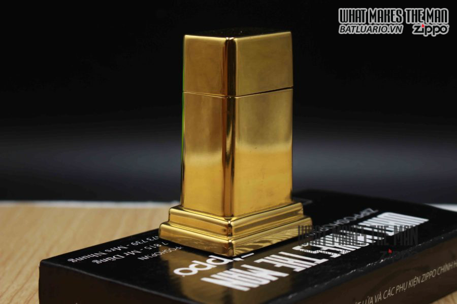 ZIPPO TABLE #4 – GOLD PLATE 1950S 4