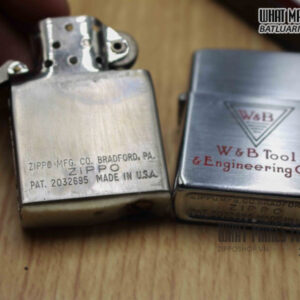 ZIPPO XƯA 1951-1952 - W&B TOOL & ENGINEERING CO. 18 ZIPPO XƯA 1951-1952 – W&B TOOL & ENGINEERING CO. 2