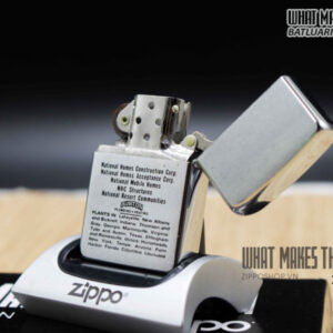ZIPPO XƯA 1971 – THE 400,000th NATIONAL HOMES 5