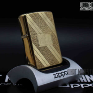 ZIPPO XƯA 1977 - GOLD PLATE 9 ZIPPO XƯA 1977 – GOLD PLATE 1