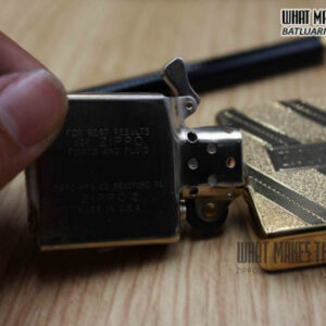 ZIPPO XƯA 1977 - GOLD PLATE 8 ZIPPO XƯA 1977 – GOLD PLATE 3