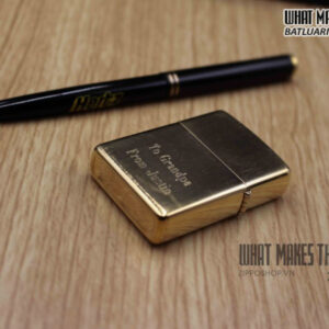 ZIPPO XƯA 1977 - GOLD PLATE 7 ZIPPO XƯA 1977 – GOLD PLATE 4